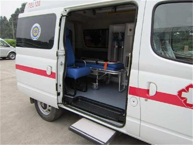 滨海救护车出租服务案例7