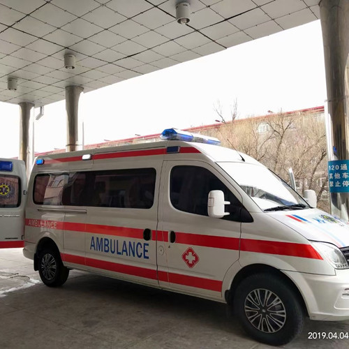 滨海救护车出租服务案例2